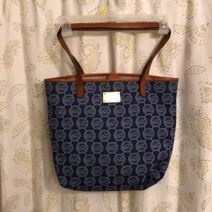 Authentic Michael Kors Denim Tote